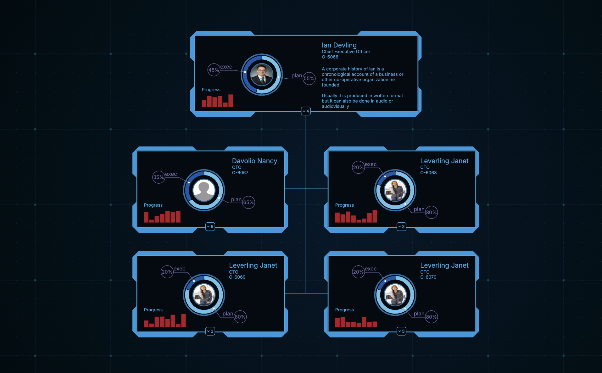 Organizational Hierarchy Visualization